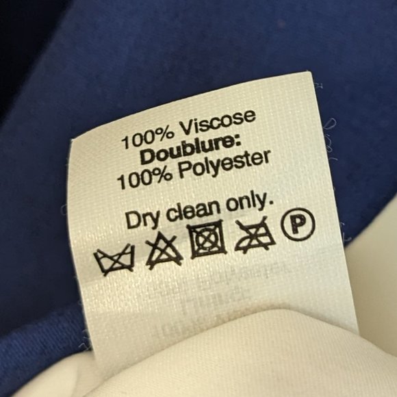 Madewell Color Block Tunic Dress Blue and White Size Large - Picture 9 of 9